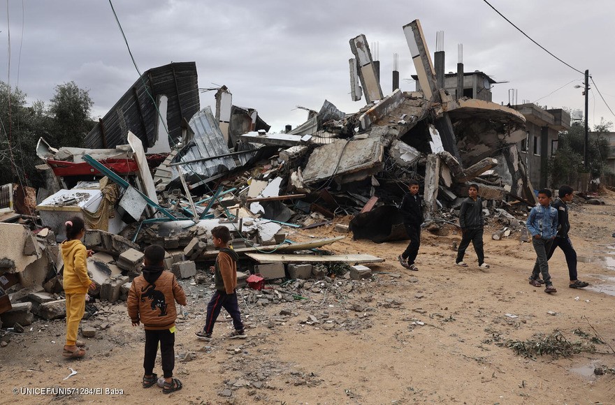 A medida que aumentan las necesidades en Rafah, la respuesta humanitaria se ve obligada a utilizar los pocos recursos que quedan disponibles