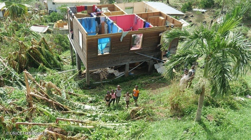 Una escena común en los devastados países del Caribe Oriental, el 2 de julio de 2024