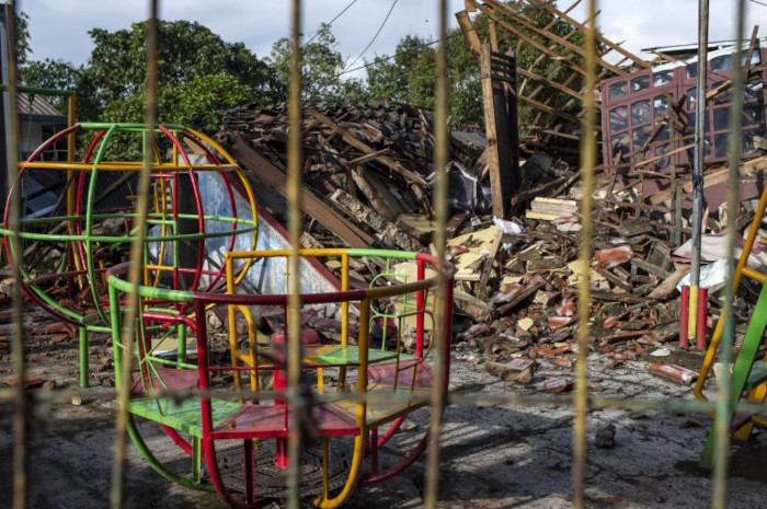 Terremoto en Java Occidental, Indonesia.