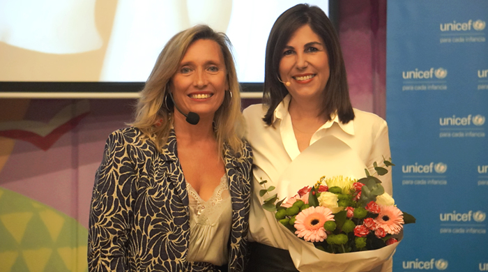 María Solar obtén este recoñecemento polo seu compromiso e implicación continuados na mellora da vida da infancia.