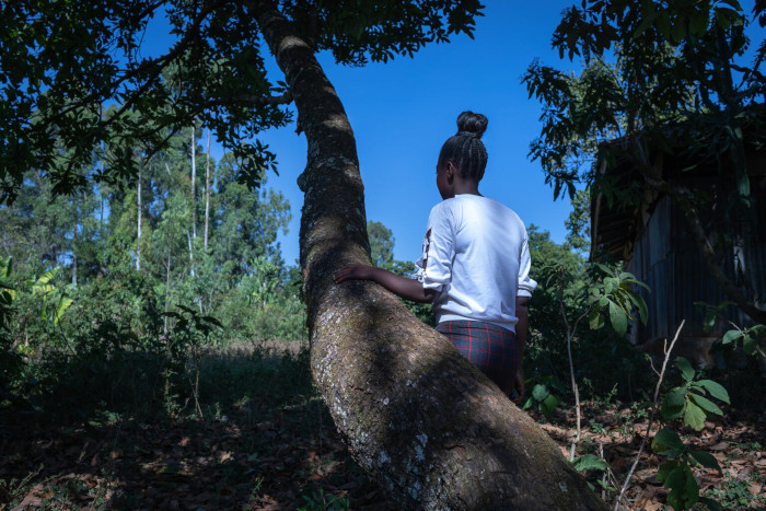 Una víctima de mutilación genital femenina en Etiopía.