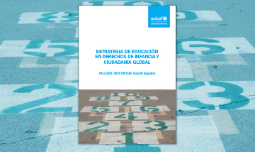 Portada del documento "Estrategia de Educación en Derechos de Infancia y Ciudadanía Global"