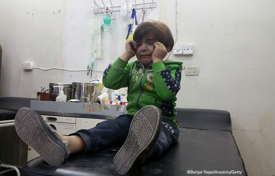Ataque químico en Siria: ¿una pesadilla real para los niños?