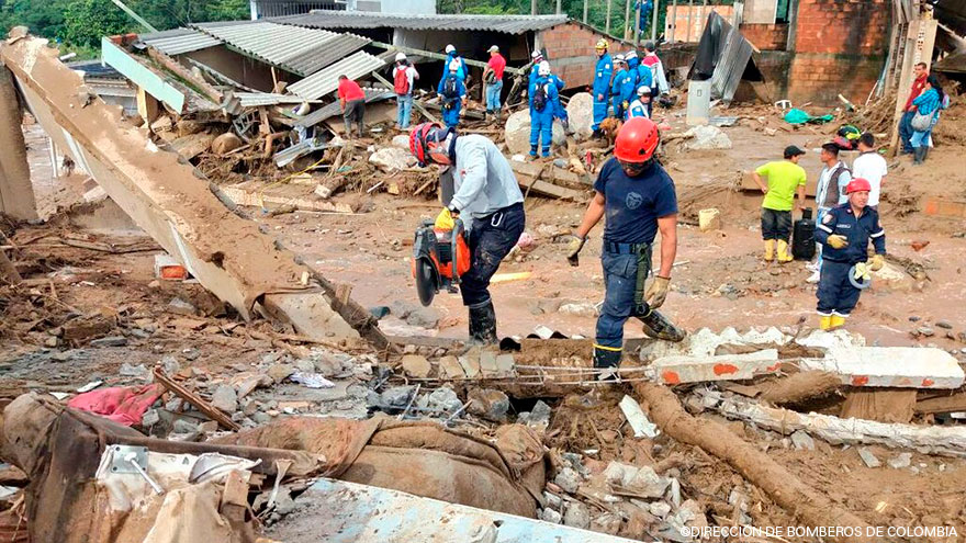 Avalancha en Mocoa: activamos el plan de emergencia para ayudar a los niños