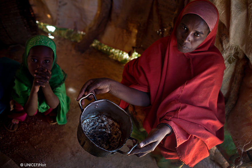 Hambruna en Somalia: falta de alimentos