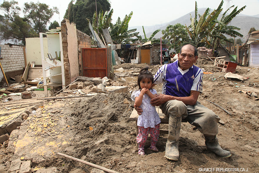 Inundaciones en Perú: llevamos ayuda de emergencia a niños y familias 
