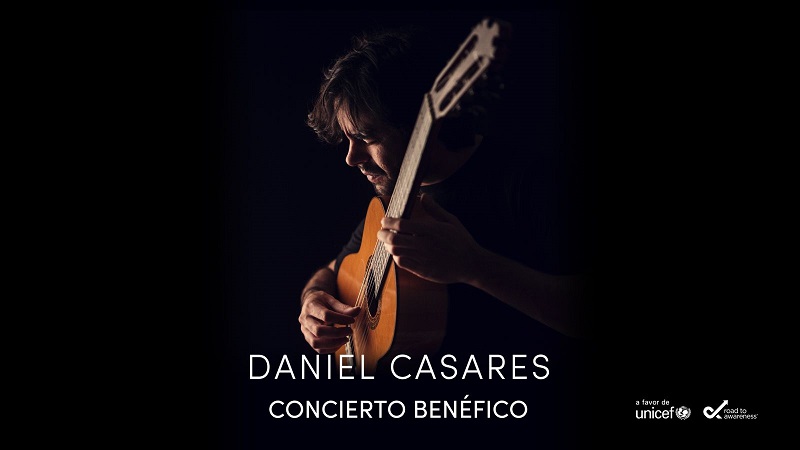 Concierto a favor de UNICEF en Sevilla por el guitarrista Daniel Casares