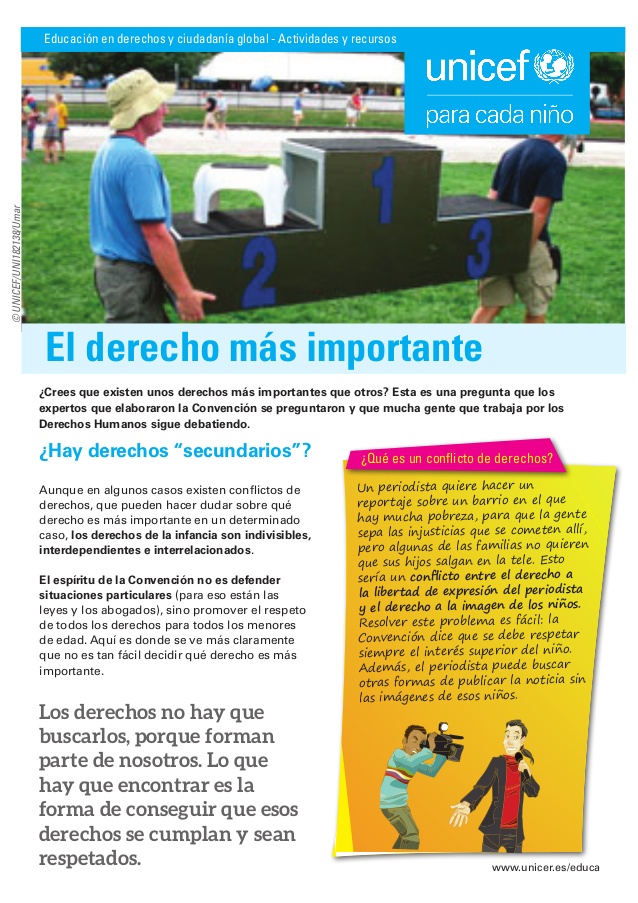 El derecho más importante