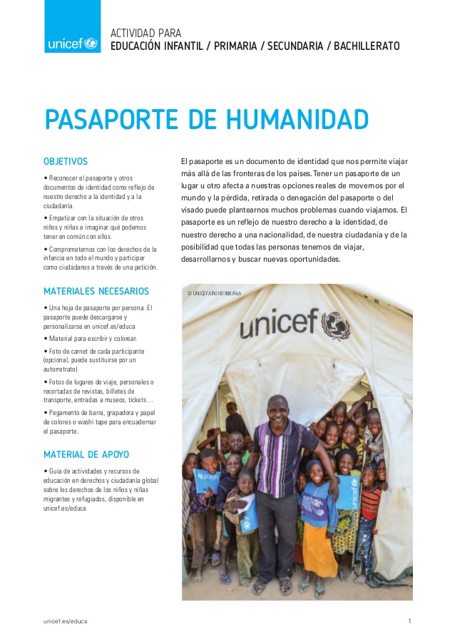 Pasaporte de Humanidad