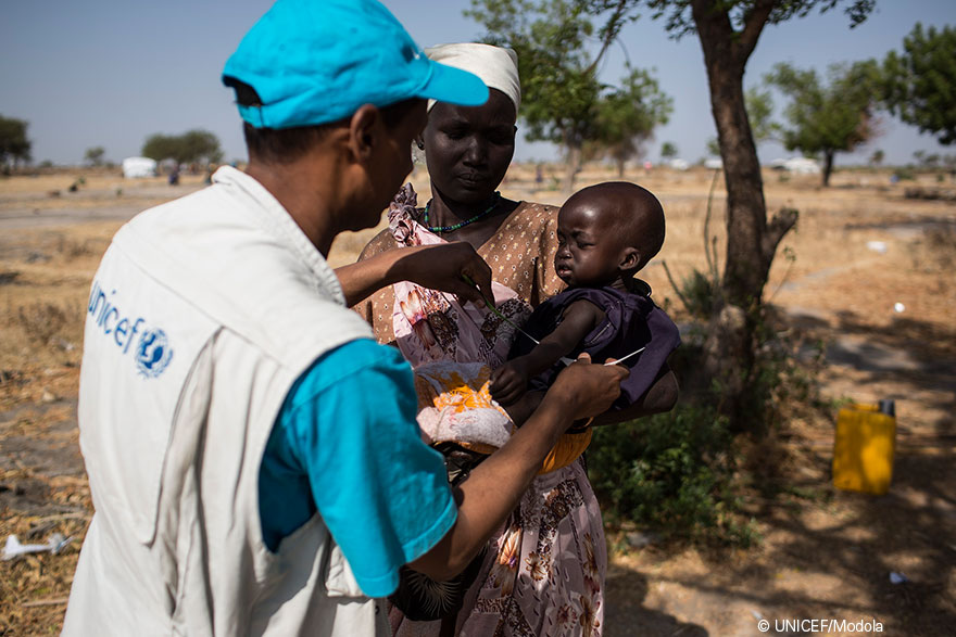 Hambruna en Sudán del Sur: qué estamos haciendo desde UNICEF