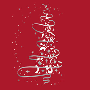 Árbol con fondo rojo Árbol con fondo rojo