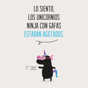 Unicornio ninja Unicornio ninja