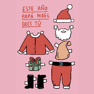 Este año papá noel eres tú Este año papá noel eres tú