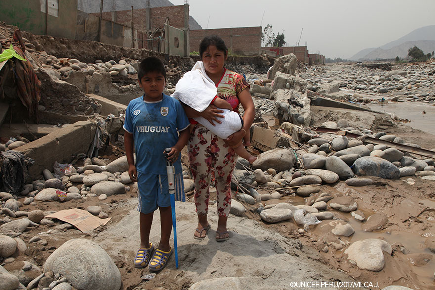 Inundaciones en Perú: la historia de Aldony