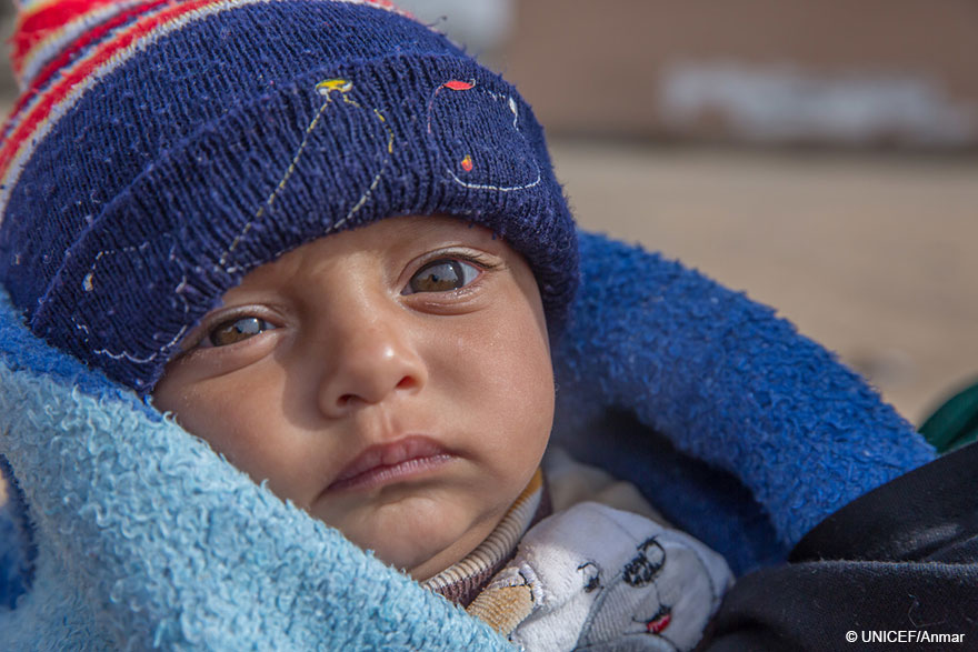 Irak: 2 meses de vida en medio del conflicto