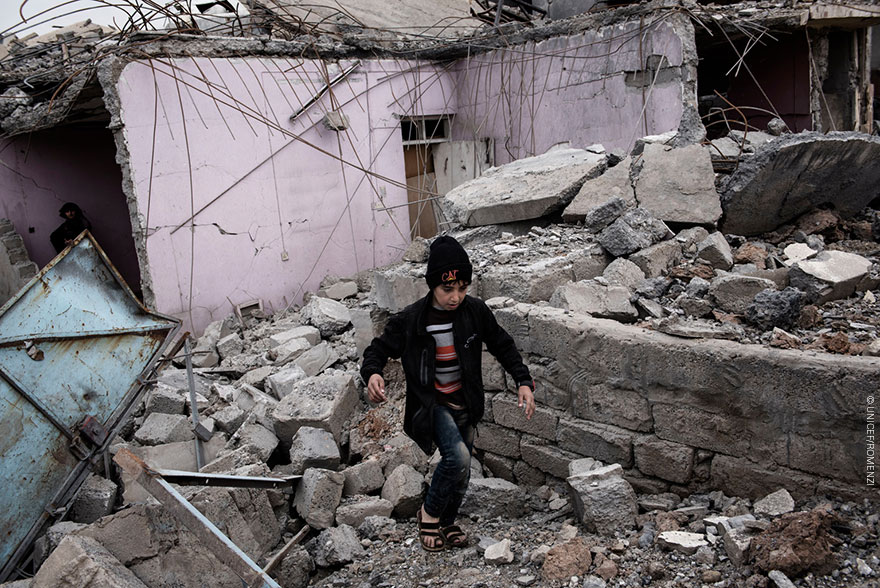 Destrucción Mosul
