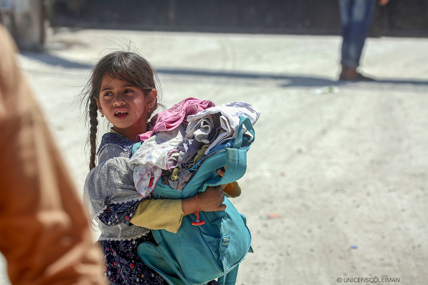 Niños sirios en Raqqa: el menor de los males