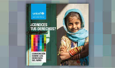 Portada del resumen de la Convención sobre los Derechos del Niño