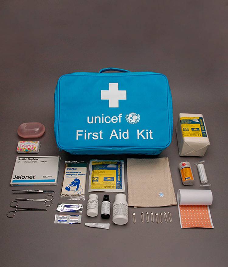Imagen de un kit de suministros