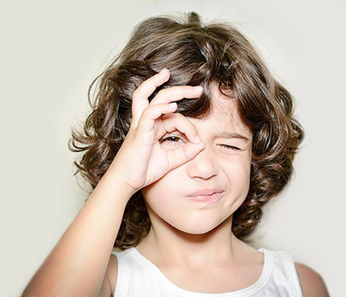 Investigación y estudios Imagen del rostro de un niño