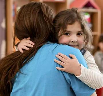 Protección e Inclusión Social Niña protegida