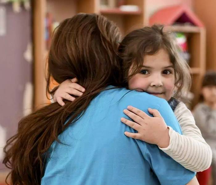 Protección e Inclusión Social Niña protegida