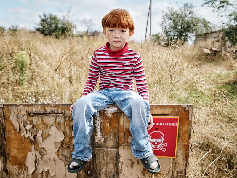 Protección de los derechos de los niños en Ucrania. Un niño en Ucrania