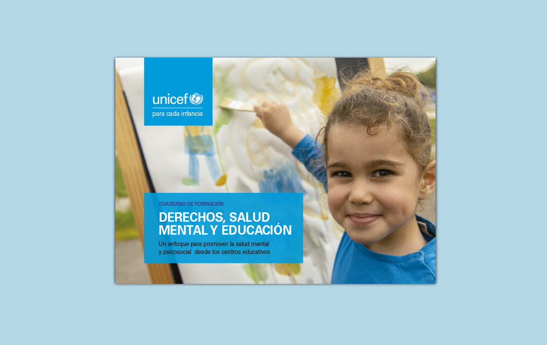 Portada del cuaderno de formación "Derechos, salud mental y educación"